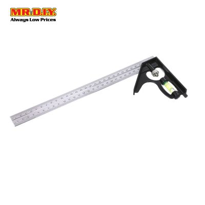 (MR.DIY) Combination Try Square Set Right Angle Ruler (12&quot;)