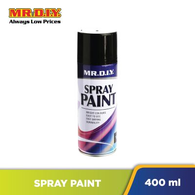 (MR.DIY) Spray Paint Black No.30 (400ml)