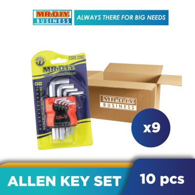 (MR.DIY) Allen Key Set (10 pcs)