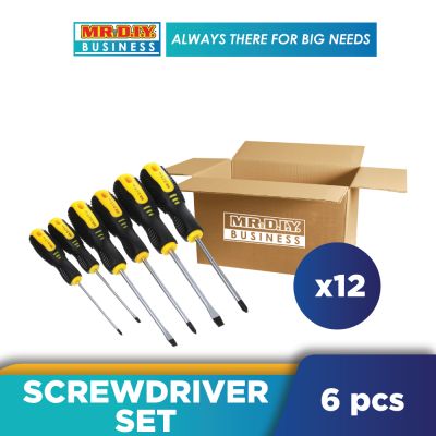 (MR.DIY) Screwdriver Set (6pcs) 86046