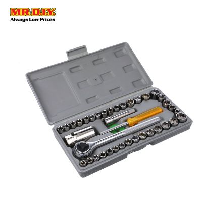 (MR.DIY) Combination Socket Wrench Set (40pcs)
