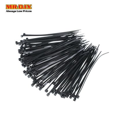 (MR.DIY) Black Cable Ties (3mm x 10cm) 1000pcs
