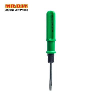 JIA XIAO Screw Driver Slotted CRV 6mm (-) Green