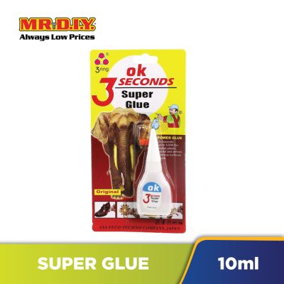 3RING OK 3 Seconds Original Super Glue