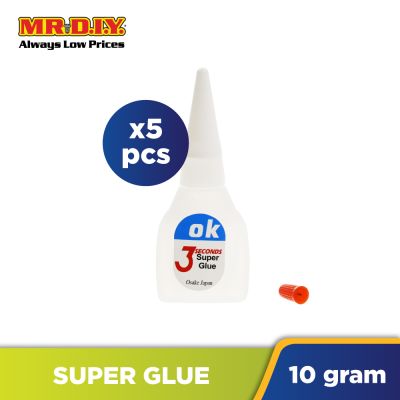 3RING OK 3 Seconds  Original  Super Glue (5pcs)