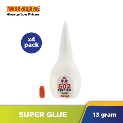 3RING 502 Original Super Glue (4 x 13g)