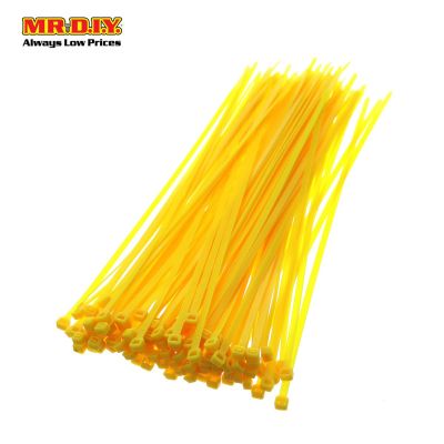 (MR.DIY) Yellow Cable Tie 5*300mm (100 pcs)
