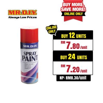 (MR.DIY) Spray Paint (Vermillion)