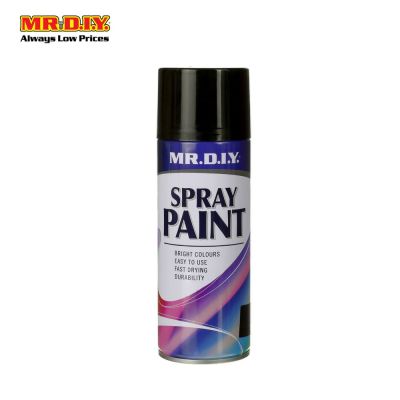 (MR.DIY) Spray Paint Sparkling Black #50 400ml