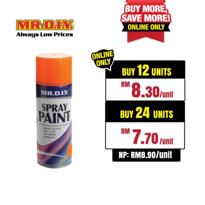 (MR.DIY) Spray Paint (Fluorescent Orange)