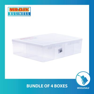 Tactix Plastic Storage Box (8 compartments)