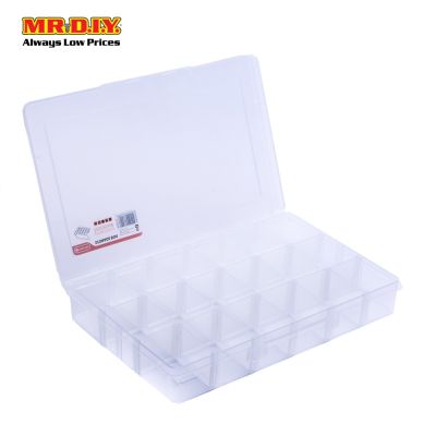 TACTIX Plastic Storage Box (18 compartments)