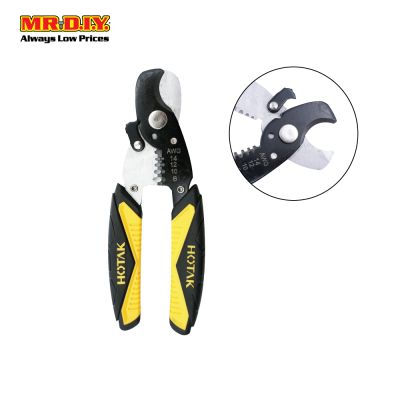 HOTAK Coax Wire Stripper and Cutter Pliers (6&quot;)