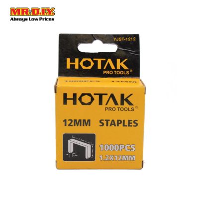HOTAK Heavy Duty Refill Staples 12mm 1000PCS YJST-1212