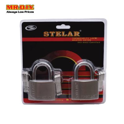 STELAR Top Security Padlock (2 x 60mm)