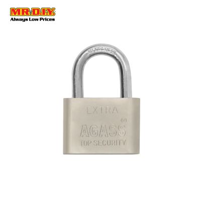 (MR.DIY)  Safety Extra Stainless-Steel Padlock (50mm)