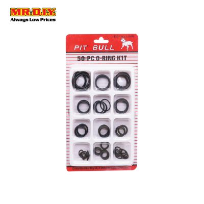 PITBULL Multi-size Rubber O-Ring Kit (50pcs)