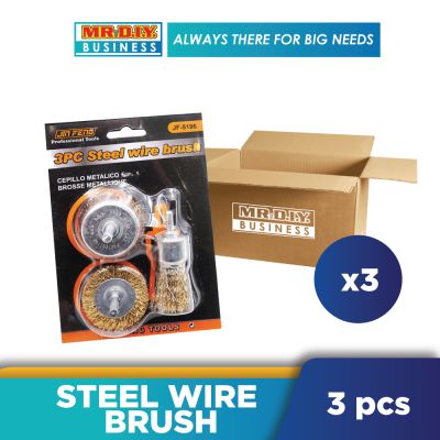 JINFENG Multi-use Steel Wire Brush Set (3pcs)