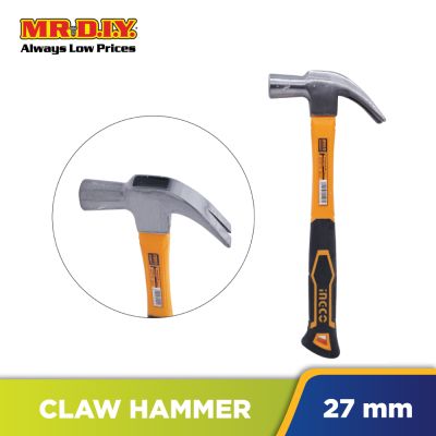 INGCO Claw Hammer With Fibreglass Handle 27mm HCH880227