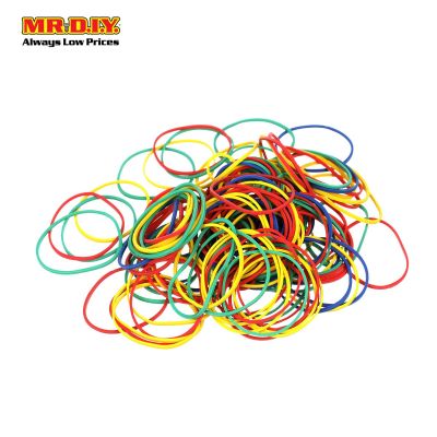 SAN XIN Multi Coloured Rubber Bands ( 100g)