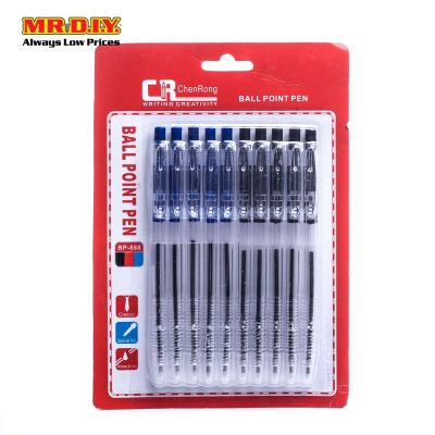 CHEN RONG Ball Point Pen in 2 Colors (10 pcs)