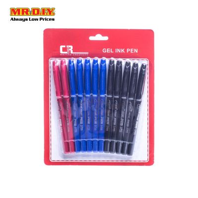 CHEN RONG GEL INK PEN in 3 Colors (12 pcs)
