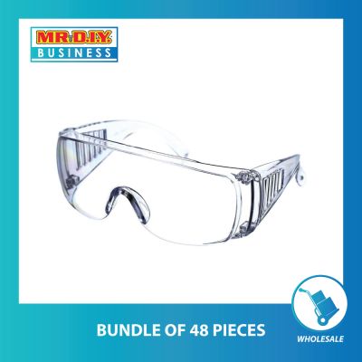Full Transparent Safety Eye Protective Glass