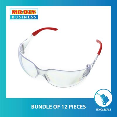 Comfort Rubber Safety Protective Glasses (full temple tips)