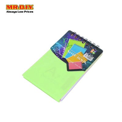 (MR.DIY) Small Note Book A7-35 Green
