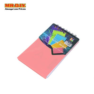 (MR.DIY) Small Note Book  A7-35 Pink