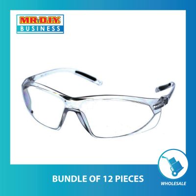 Comfort Rubber Safety Protective Glasses (partial temple tips)