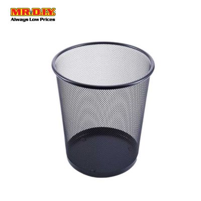 (MR.DIY) Middle Trash Bin Basket Black LD01-508-1/509-1