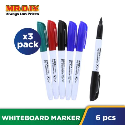 BEIFA White Board Marker  (6 pcs x 3 pack)