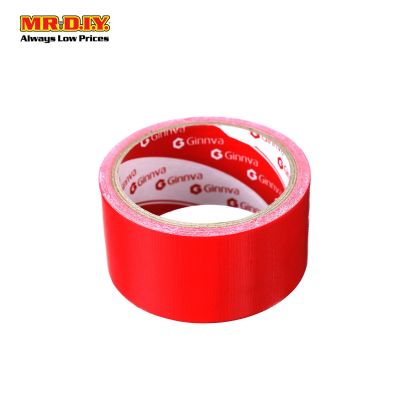 GINNVA Sticky Red Duct Tape (48 mm x 7y)