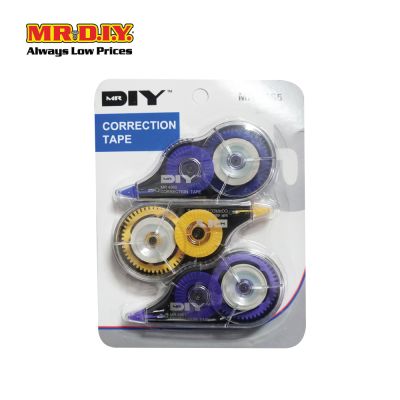 MR.DIY Correction Tape (3pcs)