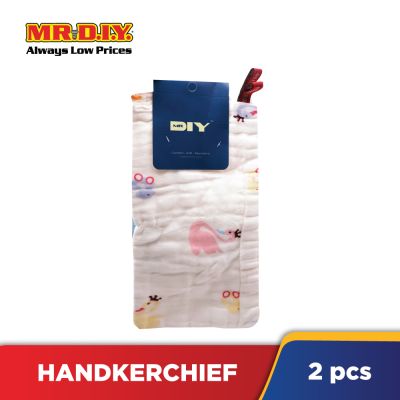 (MR.DIY) Handkerchief 2 PCS 10x10 Inch