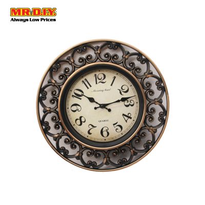 (MR.DIY) Vintage Retro Wall Clock YM-8652B