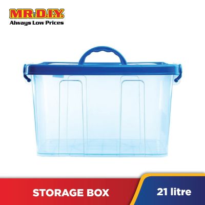LAVA Plastic Storage Box With Lid (21L)