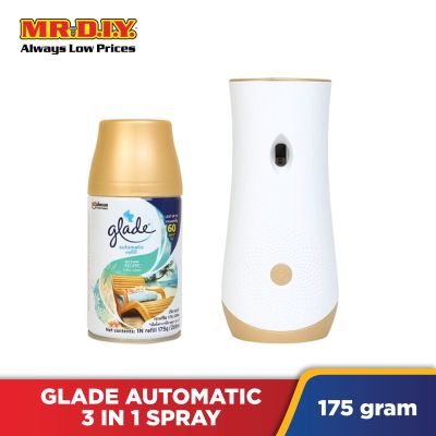 GLADE Automatic 3 in 1 Spray Ocean Escape Starter Kit 175g