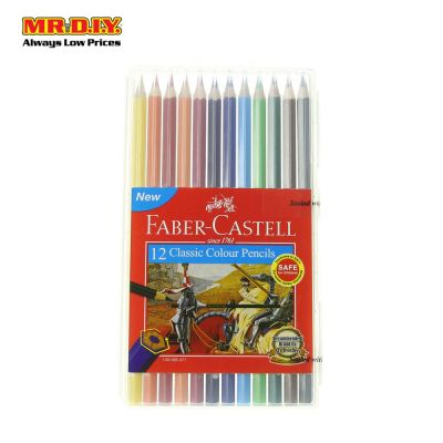 FABER CASTELL 12 Classic Colour Pencils