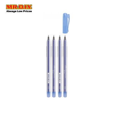 FABER CASTELL NX 23 Ballpoint Pen - Blue 0.5mm (4pcs)