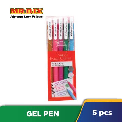 Faber-Castell RX Colour Gel Pen (5 pieces)