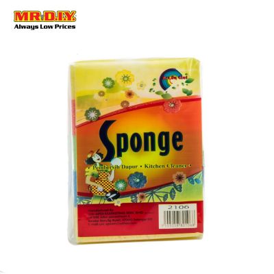 ARCENCIEL Multi-Colour Washing Sponge (5pcs)