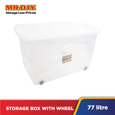 FELTON Iconic Storage Box with Wheel (77L)