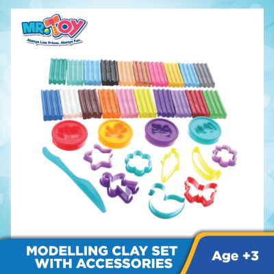 NIKKI 33-Pieces Fun Clay Modelling Clay Set With Accessories