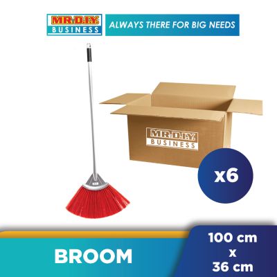 (MR.DIY) Long Handle Soft Brush Broom (100cm x 36cm)