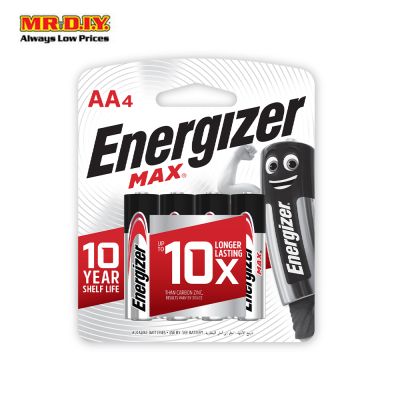 ENERGIZER Max Powerseal Technology Alkaline Battery AA (4pcs)