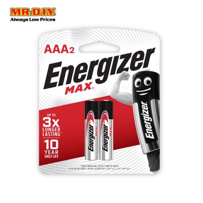 ENERGIZER Max Powerseal Technology Alkaline Battery AAA (2pcs)