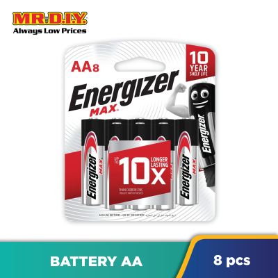 ENERGIZER Max Powerseal Technology Alkaline Battery AA (8pcs)