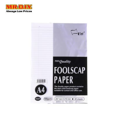 A4 Grey Foolscap Paper 40&#039;S S-1037/40